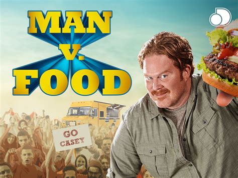 Man v. Food Season 6. From $18.99. Man v. Food Season 5. From $14.99. Man v. Food Season 4. From $13.99. Man v. Food Season 3. From $14.99. Available on. HoloLens PC Mobile device Xbox 360 Description. Food lover Casey Webb takes on America's ultimate eating challenges. Episodes. 1. Orlando, Florida ...